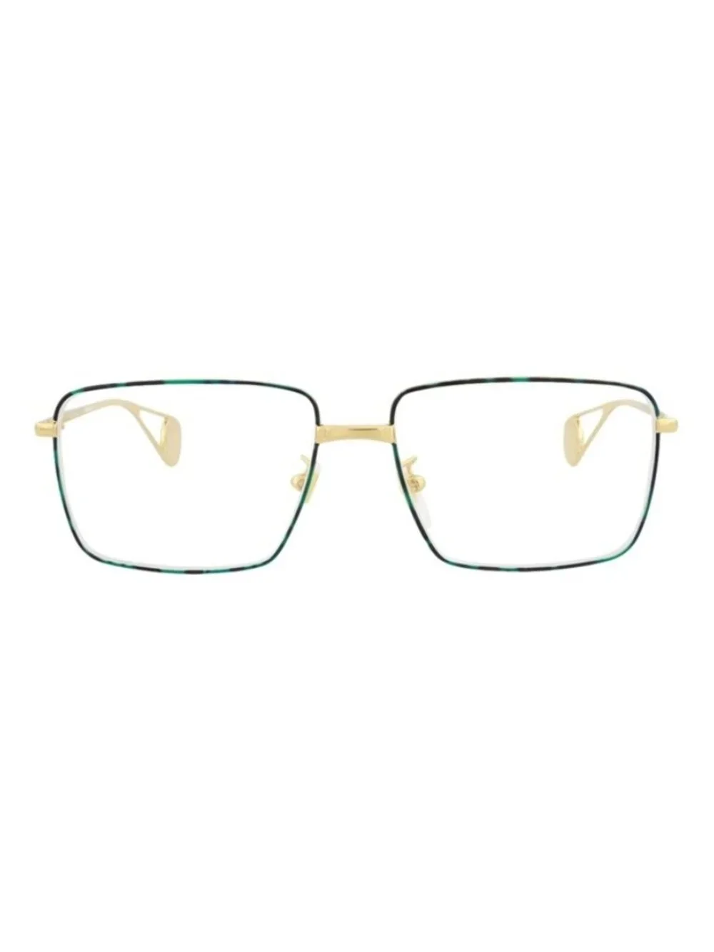 New Gucci Women  Gold Eyeglasses  55- 15-
